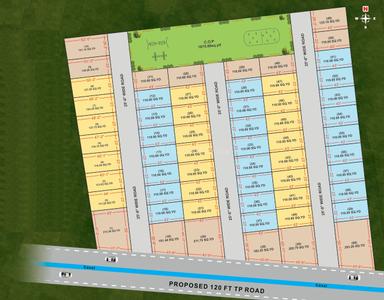 Project Image of 990.0 - 2547.0 Sq.ft Residential Plot Plot for buy in Dhanush Bungalows