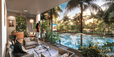 Project Image of 1860.0 - 2135.0 Sq.ft 3 BHK Apartment for buy in VVIP Yamuna