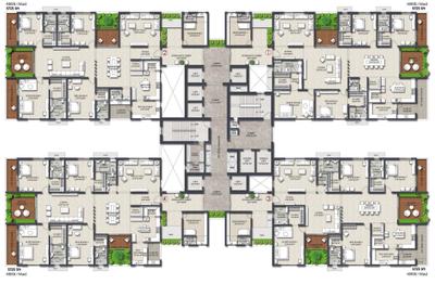 Project Image of 3079.99 - 5725.0 Sq.ft 3 BHK Apartment for buy in Rajapushpa Infina