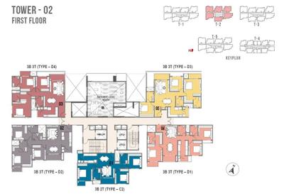 Project Image of 734.0 - 1221.0 Sq.ft 2 BHK Apartment for buy in Prestige Palm Court