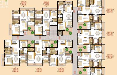 Project Image of 740.0 - 1169.0 Sq.ft 2 BHK Apartment for buy in Senthil Gate Phase 2