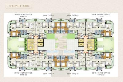 Project Image of 1410.0 - 2443.0 Sq.ft 2 BHK Apartment for buy in BPTP Terra