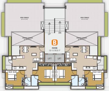 Project Image of 599.87 - 850.46 Sq.ft 2 BHK Apartment for buy in Raj Panchamrut 1