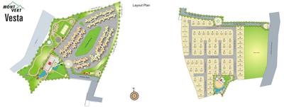 Project Image of 348.0 - 689.0 Sq.ft 1 BHK Apartment for buy in Mont Vert Vesta