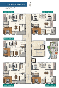 Project Image of 1150.0 - 1710.0 Sq.ft 2 BHK Apartment for buy in APR Praveens Higheria