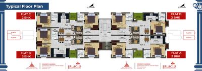Project Image of 850.0 - 1075.0 Sq.ft 2 BHK Apartment for buy in Sri Jaishanthi Palacio