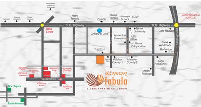 Project Image of 1332.0 - 1611.0 Sq.ft 2 BHK Apartment for buy in Vyapti Vandematram Fabula