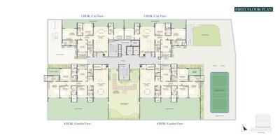 Project Image of 3552 Sq.ft 4 BHK Apartment / Flat for sale in Pipliyahana for Rs. 47952000
