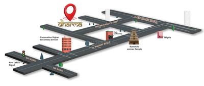 Project Image of 1376.0 - 1410.0 Sq.ft 3 BHK Apartment for buy in Trisquare Dharma