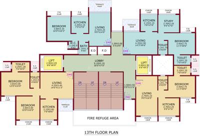 Project Image of 705.0 - 1050.0 Sq.ft 1 BHK Apartment for buy in City Century One