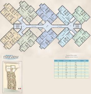 Project Image of 599.0 - 1016.0 Sq.ft 2 BHK Apartment for buy in Rameswara Riverview