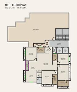 Project Image of 1410.83 - 1626.1 Sq.ft 4 BHK Apartment for buy in Yugdharma Yug Serenity