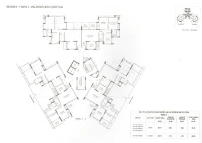 Project Image of 745.4 - 1004.92 Sq.ft 2 BHK Apartment for buy in Paranjape Aaryavarta