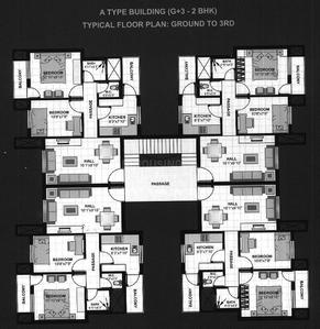 Project Image of 0.0 - 720.0 Sq.ft 2 BHK Apartment for buy in Saptagiri Tech Town