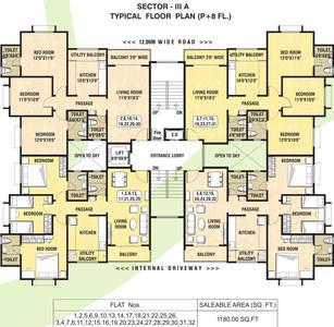 Project Image of 0.0 - 973.0 Sq.ft 3 BHK Apartment for buy in Naiknavare Dwarka Project 1