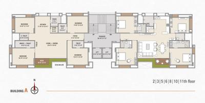 Project Image of 1253.46 - 3324.0 Sq.ft 3 BHK Apartment for buy in Samarthya Heights