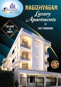 Project Image of 562.0 - 1092.0 Sq.ft 1 BHK Apartment for buy in Magizhvagam