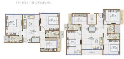 Project Image of 472.32 - 834.96 Sq.ft 2 BHK Apartment for buy in Neelkanth Vaviya Aries
