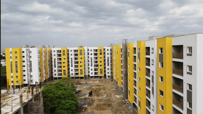 Project Image of 608.0 - 1712.0 Sq.ft 1 BHK Apartment for buy in S And P Courtyard