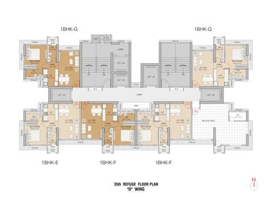 Project Image of 683.0 - 1011.0 Sq.ft 2 BHK Apartment for buy in Ruparel Stardom