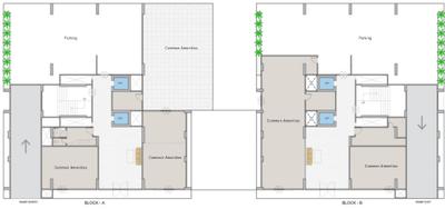 Project Image of 0.0 - 1255.07 Sq.ft 3 BHK Apartment for buy in Dhruvi Hrudhya