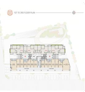 Project Image of 967.46 - 1648.17 Sq.ft 3 BHK Apartment for buy in Vandemataram Vishwam