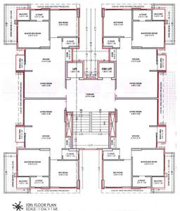 Project Image of 664.56 - 885.12 Sq.ft 2 BHK Apartment for buy in Madhav Sky Homes