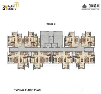 Project Image of 391.0 - 1233.0 Sq.ft 1 BHK Apartment for buy in 34 Park Estate