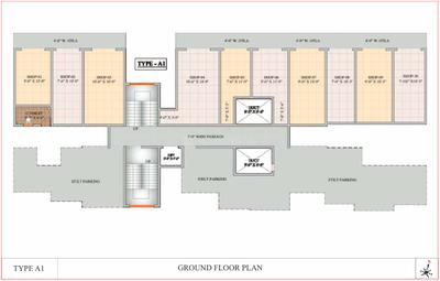 Project Image of 365.0 - 598.0 Sq.ft 1 BHK Apartment for buy in Krishnaraj Vrindavan Complex
