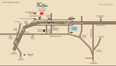 Project Image of 767.0 - 783.0 Sq.ft 3 BHK Apartment for buy in Aditya Nisarg Tulips