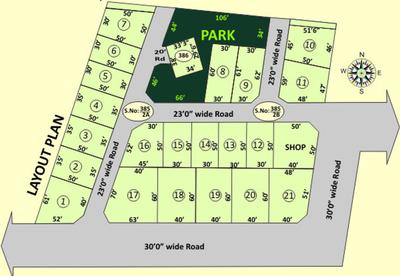 Project Image of 1530.0 - 3348.0 Sq.ft Residential Plot Plot for buy in Vetri Nagar Phase II