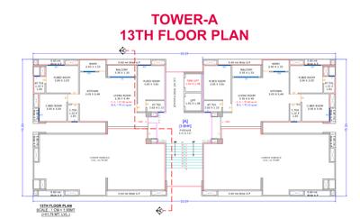 Project Image of 885.01 - 943.56 Sq.ft 3 BHK Apartment for buy in Shree Hari Silvassa Meritto