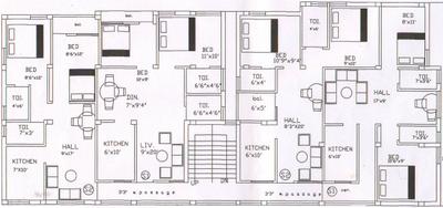 Project Image of 644.0 - 840.0 Sq.ft 2 BHK Apartment for buy in Maha Nanganallur