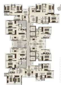 Project Image of 434.12 - 691.06 Sq.ft 1 BHK Apartment for buy in GOYAL AMBARISH HEIGHTS