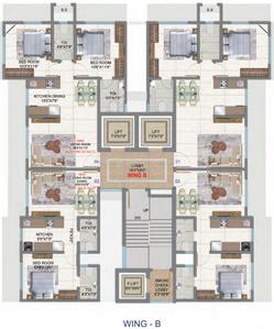 Project Image of 431.0 - 643.68 Sq.ft 1 BHK Apartment for buy in Crescent Silverwoods