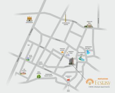 Project Image of 0.0 - 806.32 Sq.ft 3 BHK Apartment for buy in SMJ Muktajeevan Ecstasy