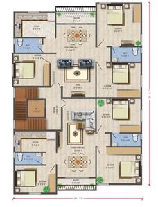 Project Image of 1356.0 - 1535.0 Sq.ft 3 BHK Apartment for buy in Fine The Presto