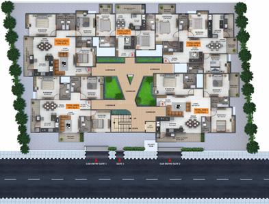 Project Image of 950.0 - 1853.0 Sq.ft 2 BHK Apartment for buy in Iris Pristine