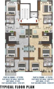 Project Image of 0.0 - 820.0 Sq.ft 3 BHK Apartment for buy in Dev Kailash Cooperative Housing Society