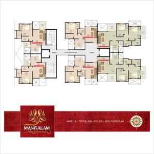 Project Image of 327.0 - 620.0 Sq.ft 1 BHK Apartment for buy in Urbania Mangalam