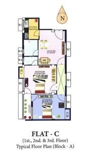 Project Image of 653.0 - 1013.0 Sq.ft 2 BHK Apartment for buy in Saket Induwas
