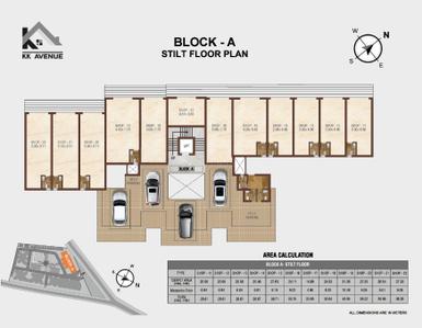 Project Image of 790.72 - 1075.86 Sq.ft 1 BHK Apartment for buy in KK Avenue