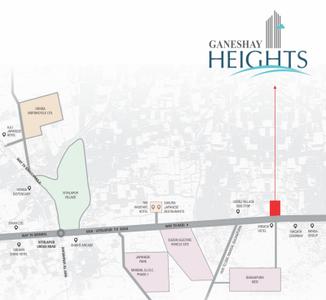 Project Image of 0.0 - 599.55 Sq.ft 2 BHK Apartment for buy in Shree Ganeshay Heights