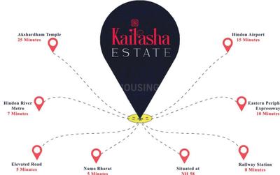 Project Image of 1426.76 - 1466.37 Sq.ft 3 BHK Apartment for buy in Baba Kailasha Estate