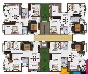 Project Image of 578.02 - 1319.0 Sq.ft 1 BHK Apartment for buy in M And C Monte Vue