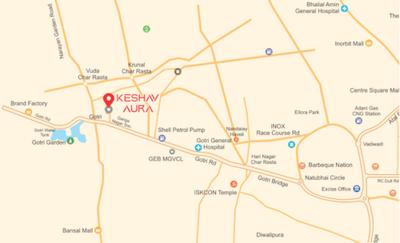 Project Image of 491.59 - 511.29 Sq.ft 2 BHK Apartment for buy in Keshav Aura
