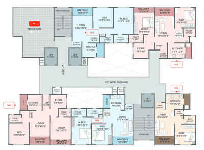 Project Image of 457.0 - 798.0 Sq.ft 1 BHK Apartment for buy in Adhya Radha Krishna