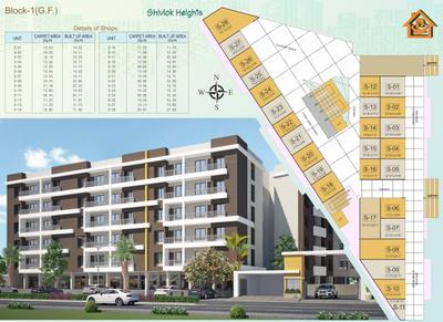 Project Image of 776.62 - 1022.47 Sq.ft 2 BHK Apartment for buy in Draupadi Shivlok Heights