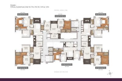 Project Image of 647.13 - 1516.76 Sq.ft 2 BHK Apartment for buy in Geras World of Joy M