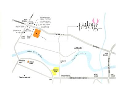 Project Image of 590.62 - 616.56 Sq.ft 2 BHK Apartment for buy in Hariom Rudra Prayag Avenue Block D
